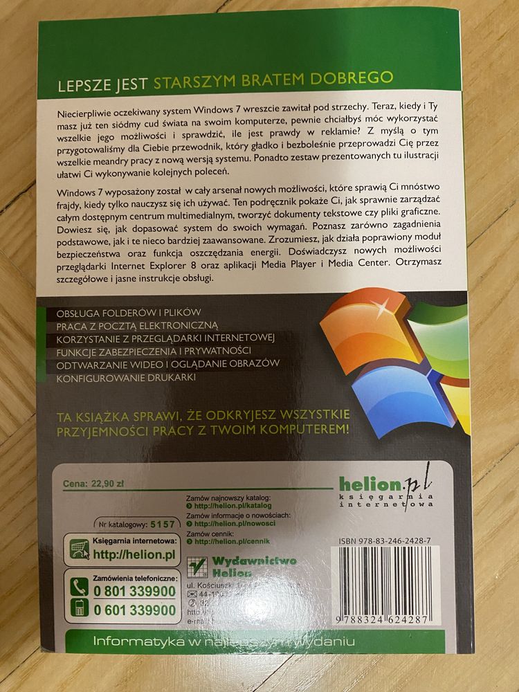 Książka Windows 7 PL Ilustrowany przewodnik