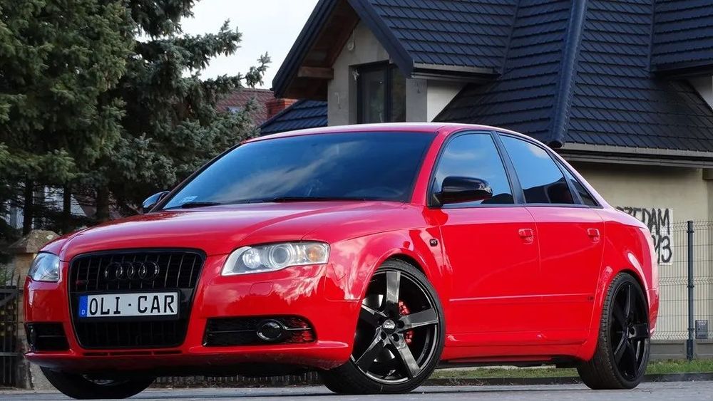 Audi A4 Limousine 1.8T 195KM S-line Plus Navi BiXen Skóra Piano Black Remus 19' LPG-TOP