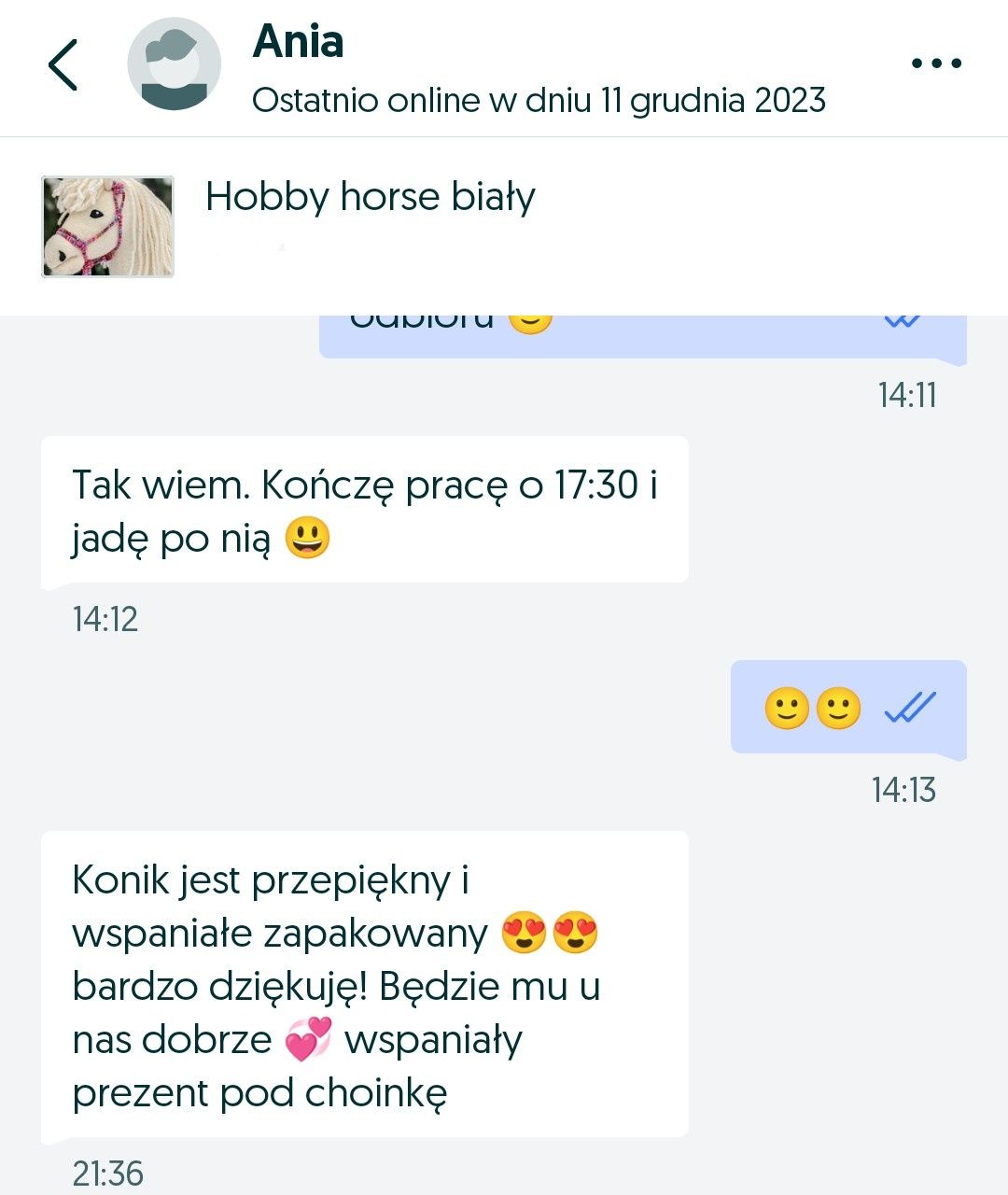 Hobby horse brązowy