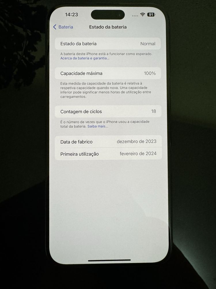 iPhone 15 Pro Max 256gb Preto
