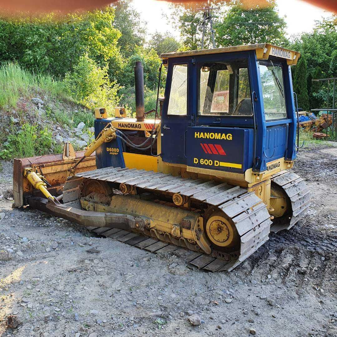 Spycharka  spychacz spych  1995 rok  Hanomag D 600 D Super