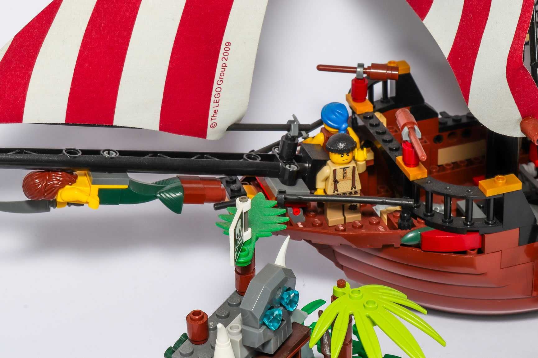 Lego 6243 BrickBeard`s Bounty Pirates + 6241 Wyspa skarbów piratów