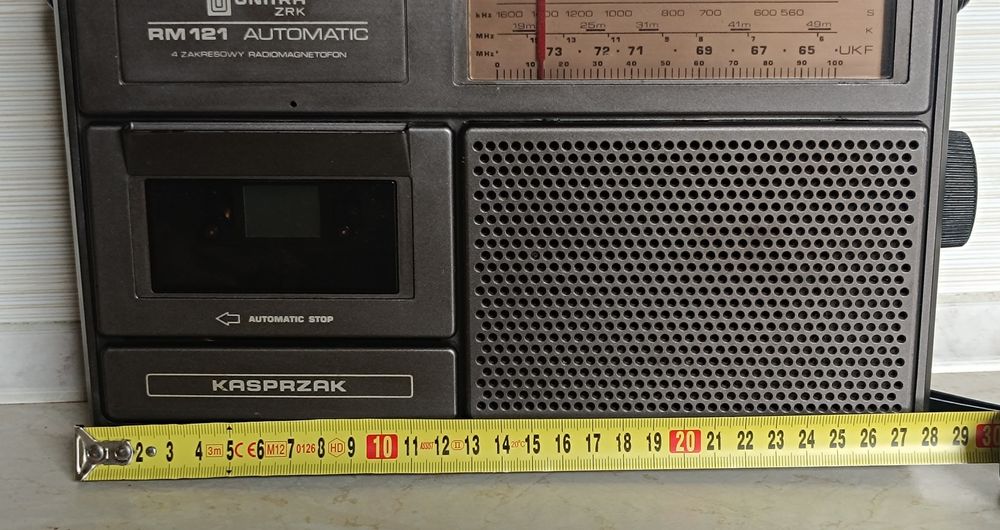 Magnetofon  + radio KASPRZAK PRL