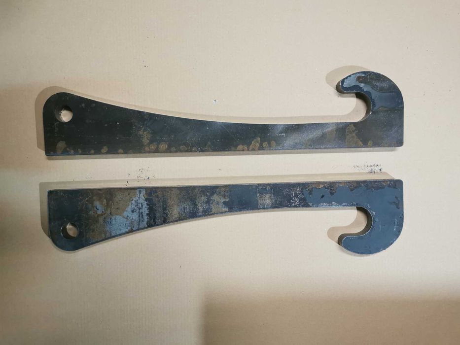 Haki JCB Q-Fit do wspawania, mocowania, zaczepy