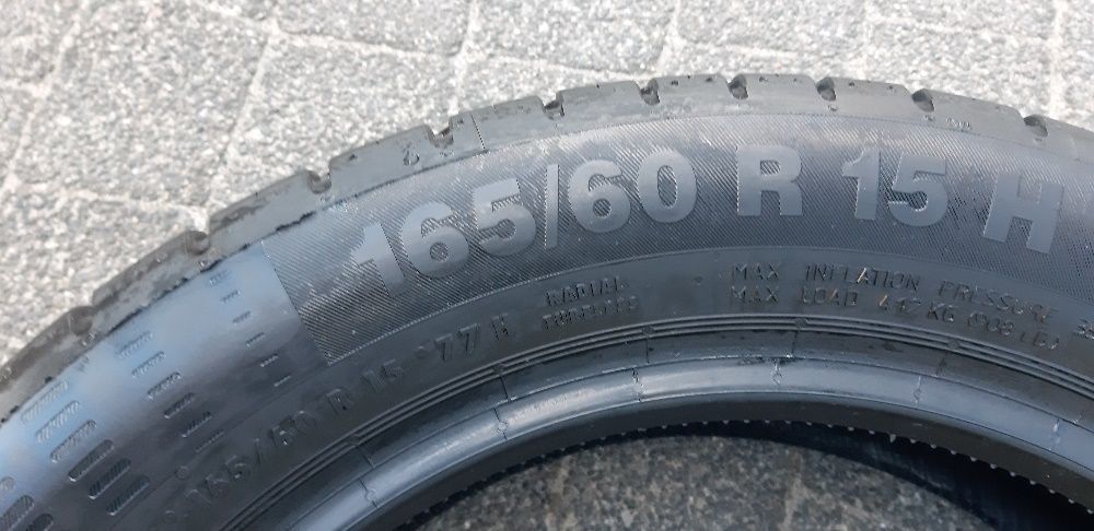 165/60R15 77H Continental ContiEcocontact 5 DEMO jak NOWE Aygo,C1, 108