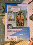 Puzzle dla dzieci autobus komunikacja miejska 100