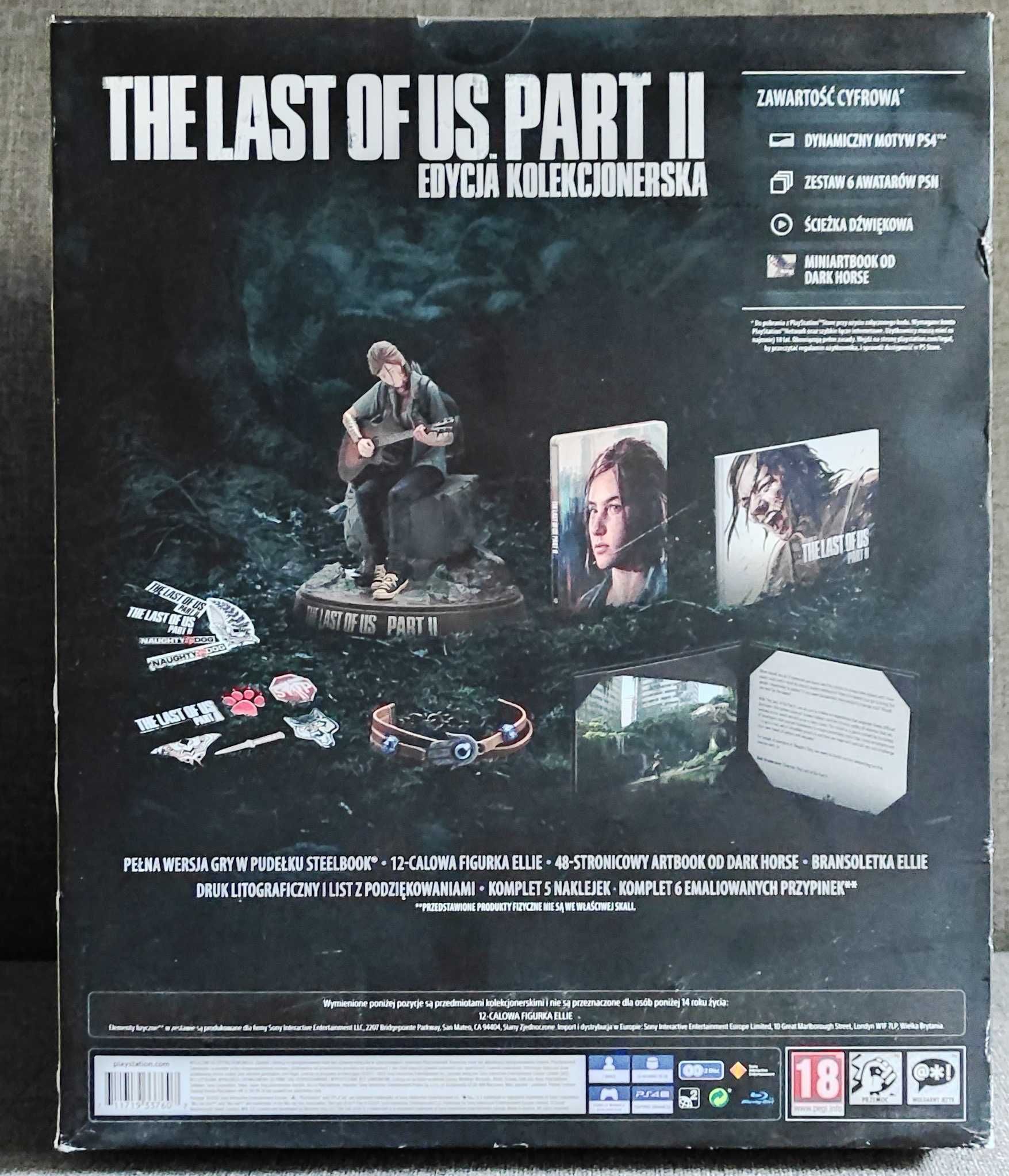 The Last of Us Part II Edycja Kolekcjonerska PS4 New Sealed!