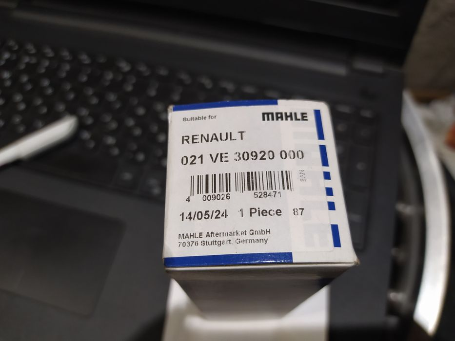 клапани і направляючі до рено дачія 1.4-1.6 бенз