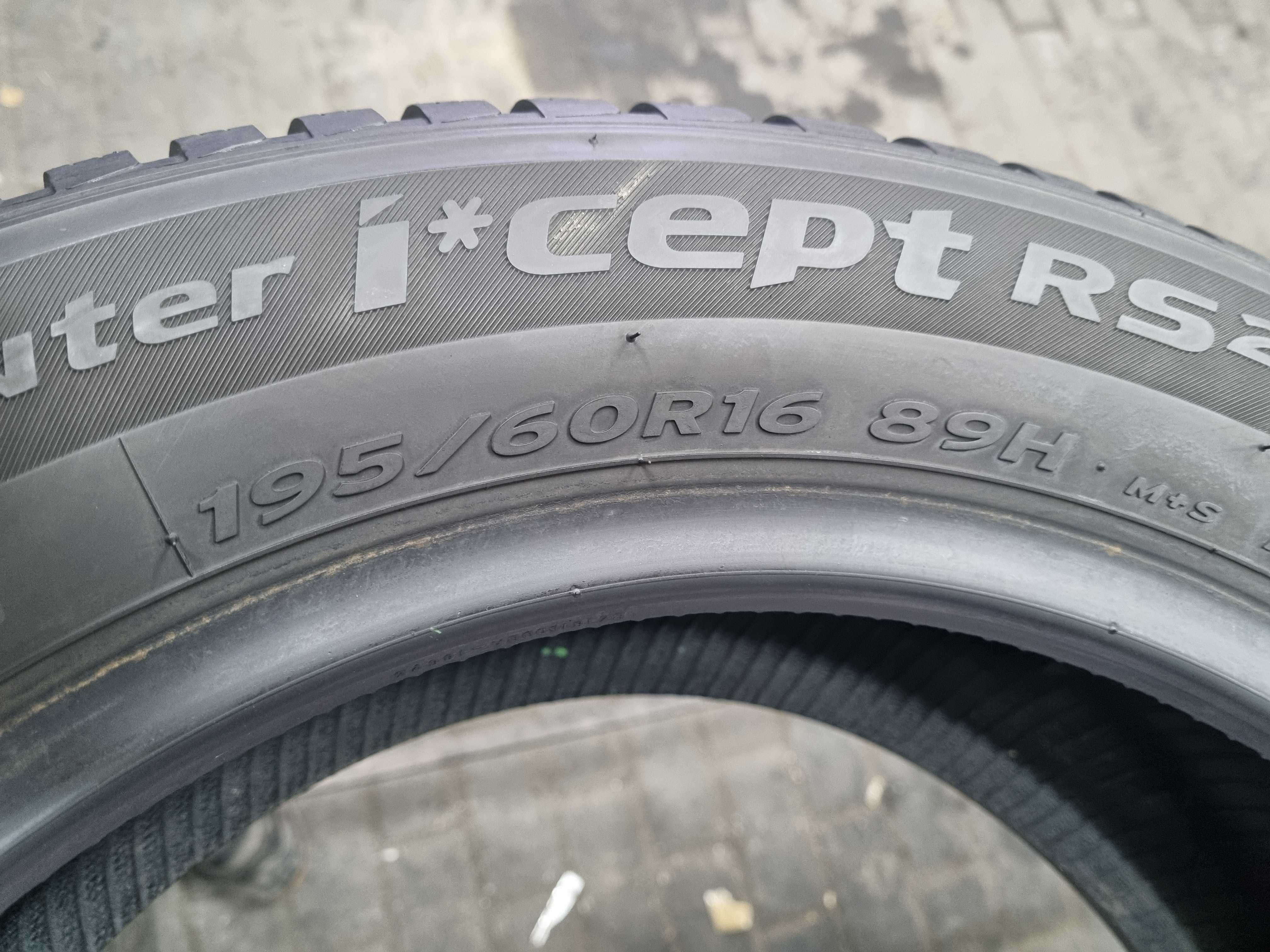 195/60/16 89H Hankook Winter Icept RS2 D.3520