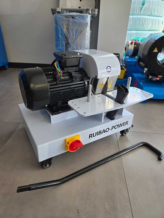 Mobilna Przecinarka Warsztatowa do węży hydraulicznych i przemysłowych