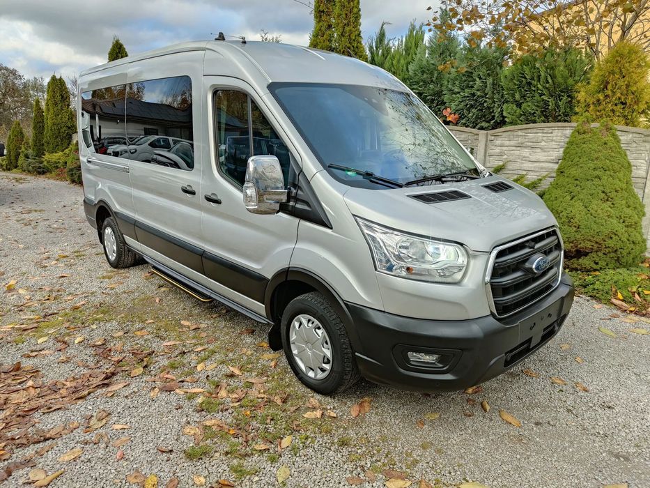 Ford Transit  MK8 2021R  L3H2 Klima Kamera Webasto Nawigacja Grzany Fotel  176341 km