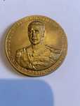 Medalha comemorativa da visita de Craveiro Lopes ao Brasil em 1957