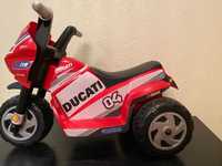 Детский мотоцикл с электро- приводом Peg- Perego mini ducati .Италия