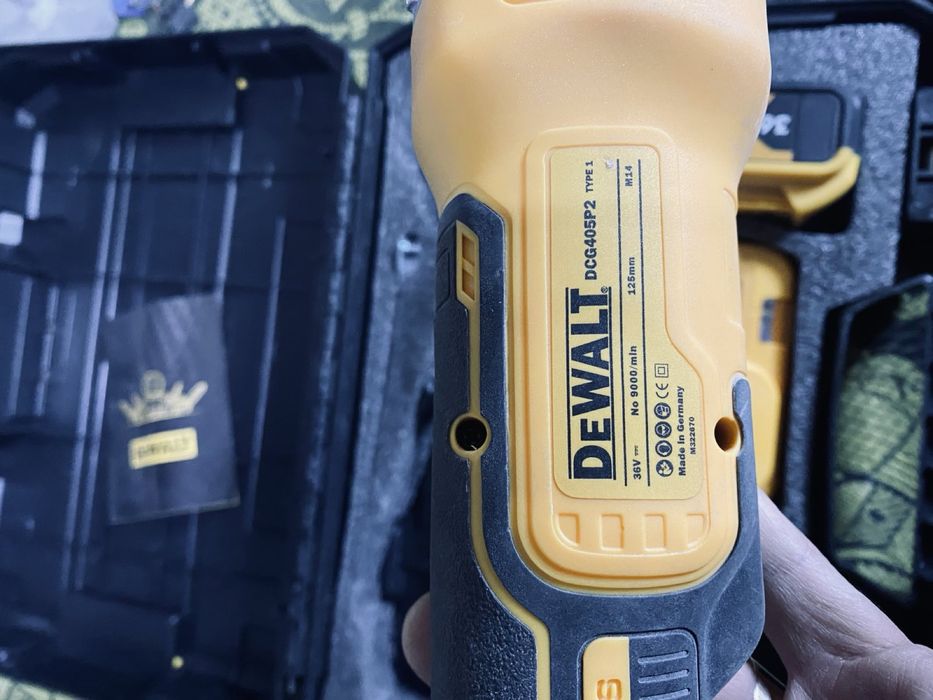 Болгарка акумуляторна нова