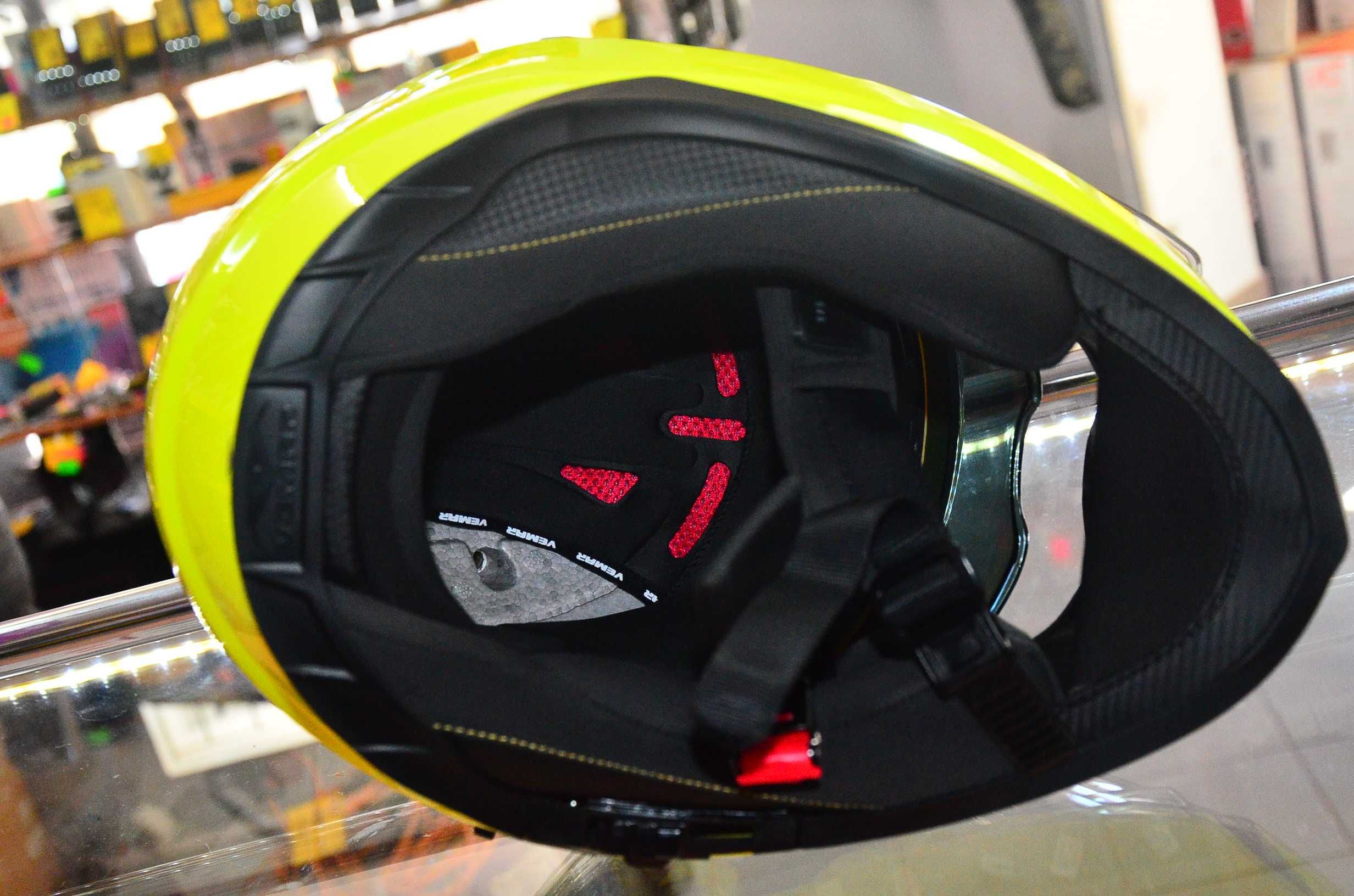 Kask motocyklowy szosowy VEMAR ZEPHIR nieużywany komis Madej Tarnów