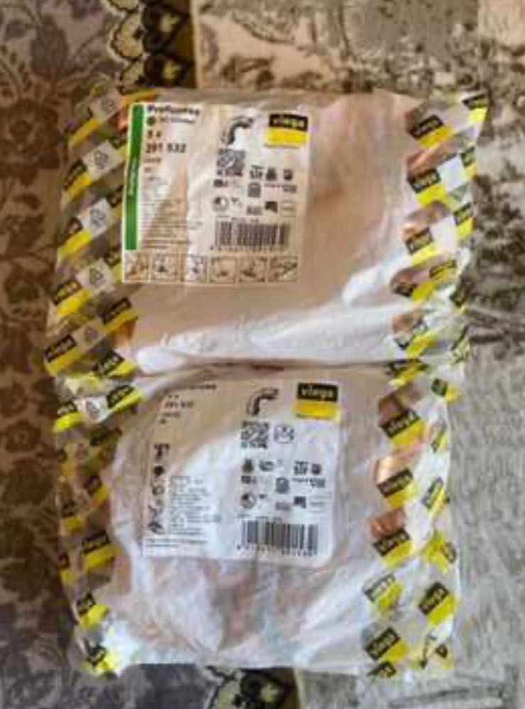 Kolano dwukielichowe 90° 35 mm VIEGA Profipress (5 sztuk)