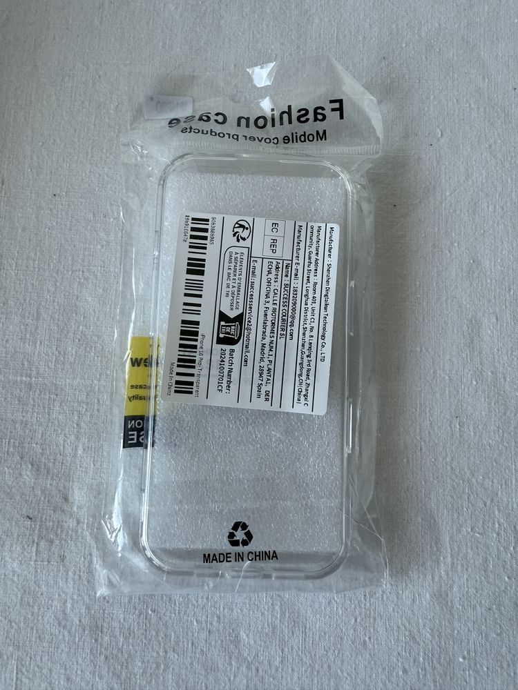 Capa para iPhone 16 Pro Transparente NOVA