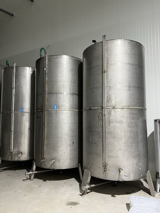 Cubas inox 6000Litros usadas
