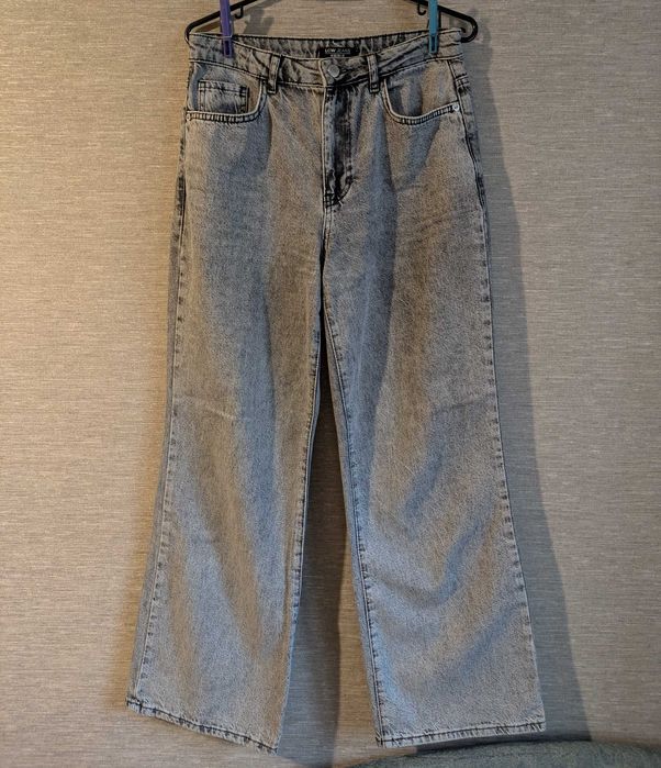 Сірі широкі джинси (wide leg), розімр 38, LCWaikiki