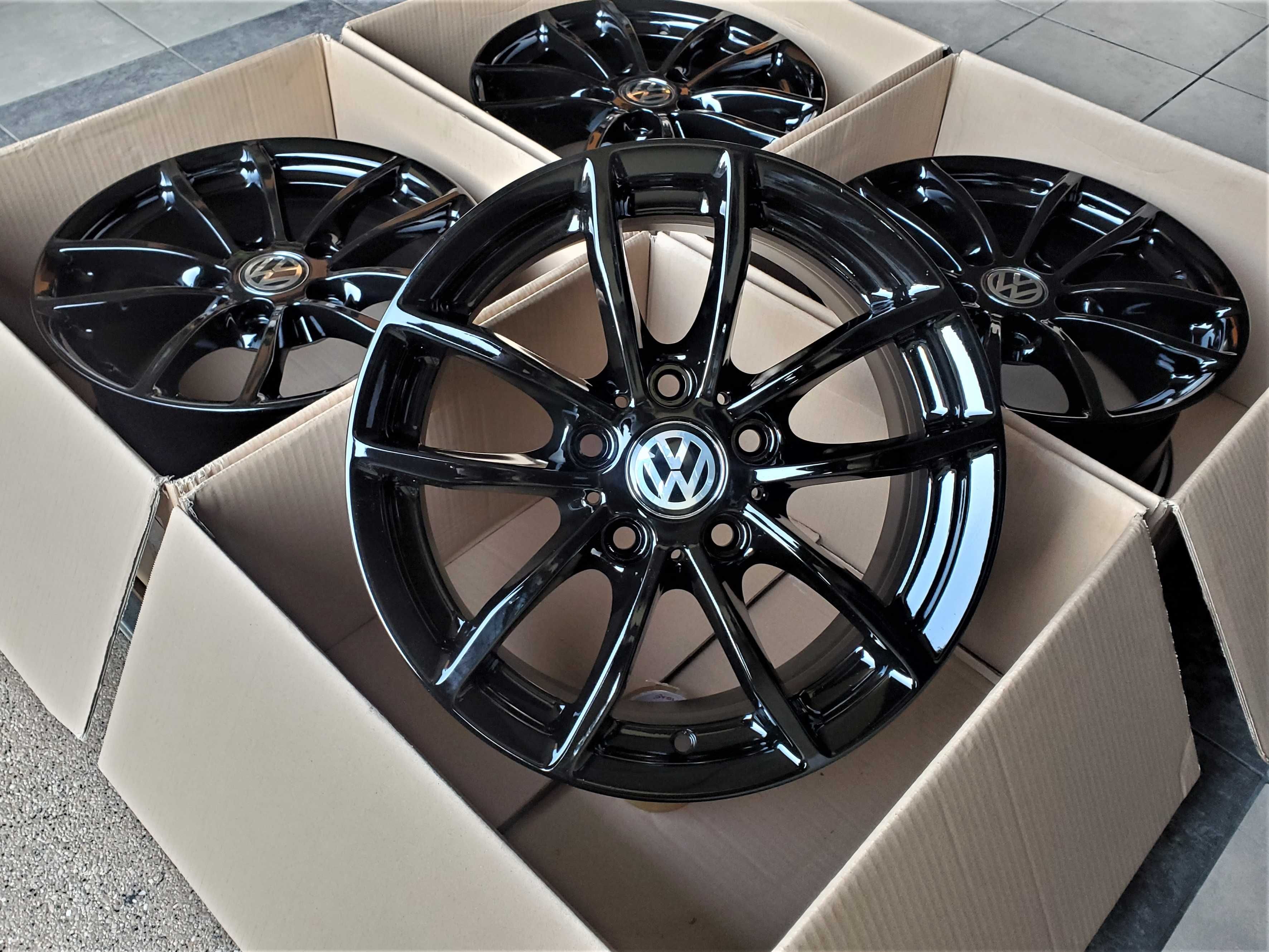 Alufelgi 16 VW T5 T6 Transporter Caravelle Multivan Czarne 5x120 481#