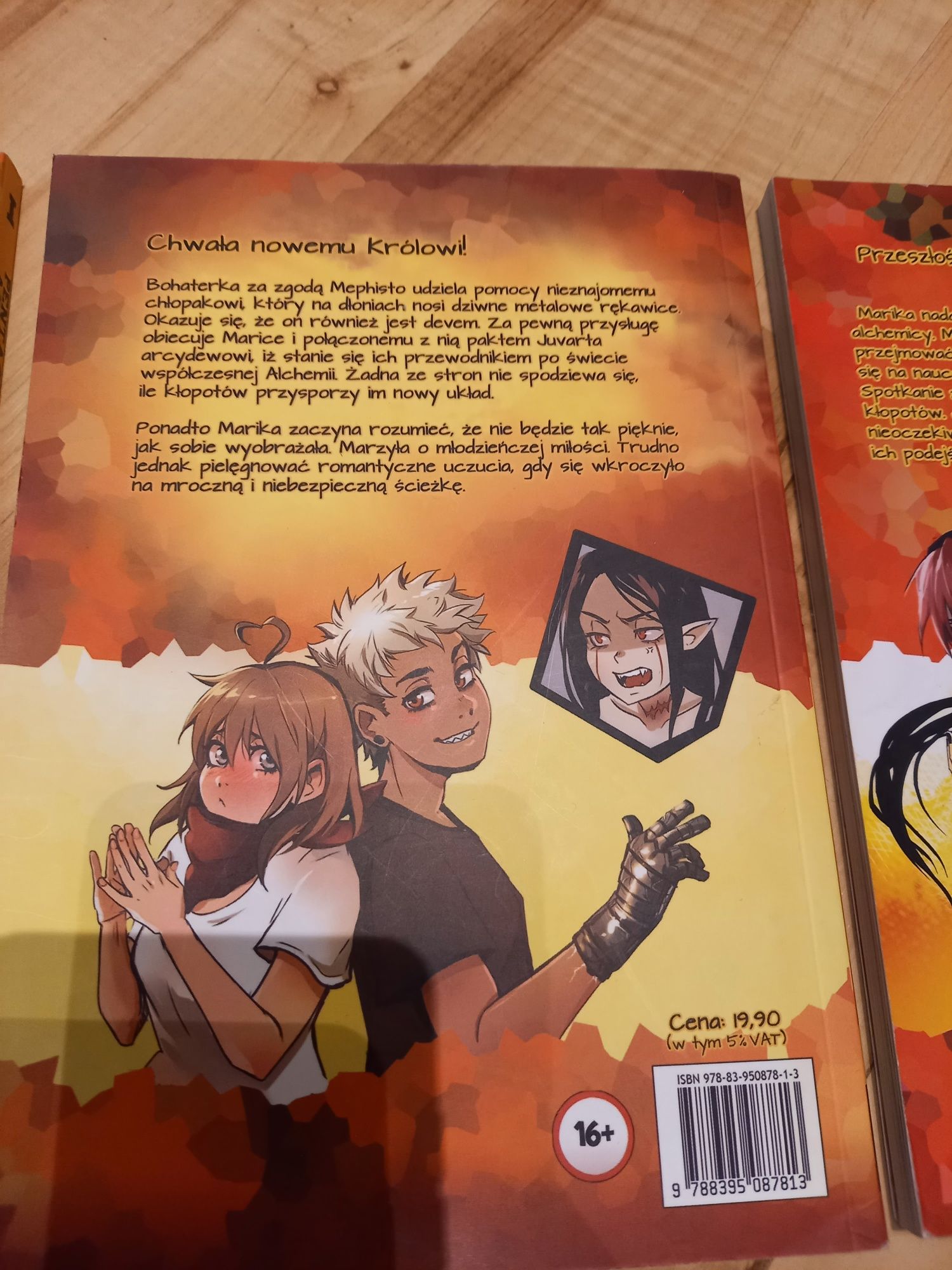 KATTLETT, Pentagram alchemist,  tom 1-3,  mangi