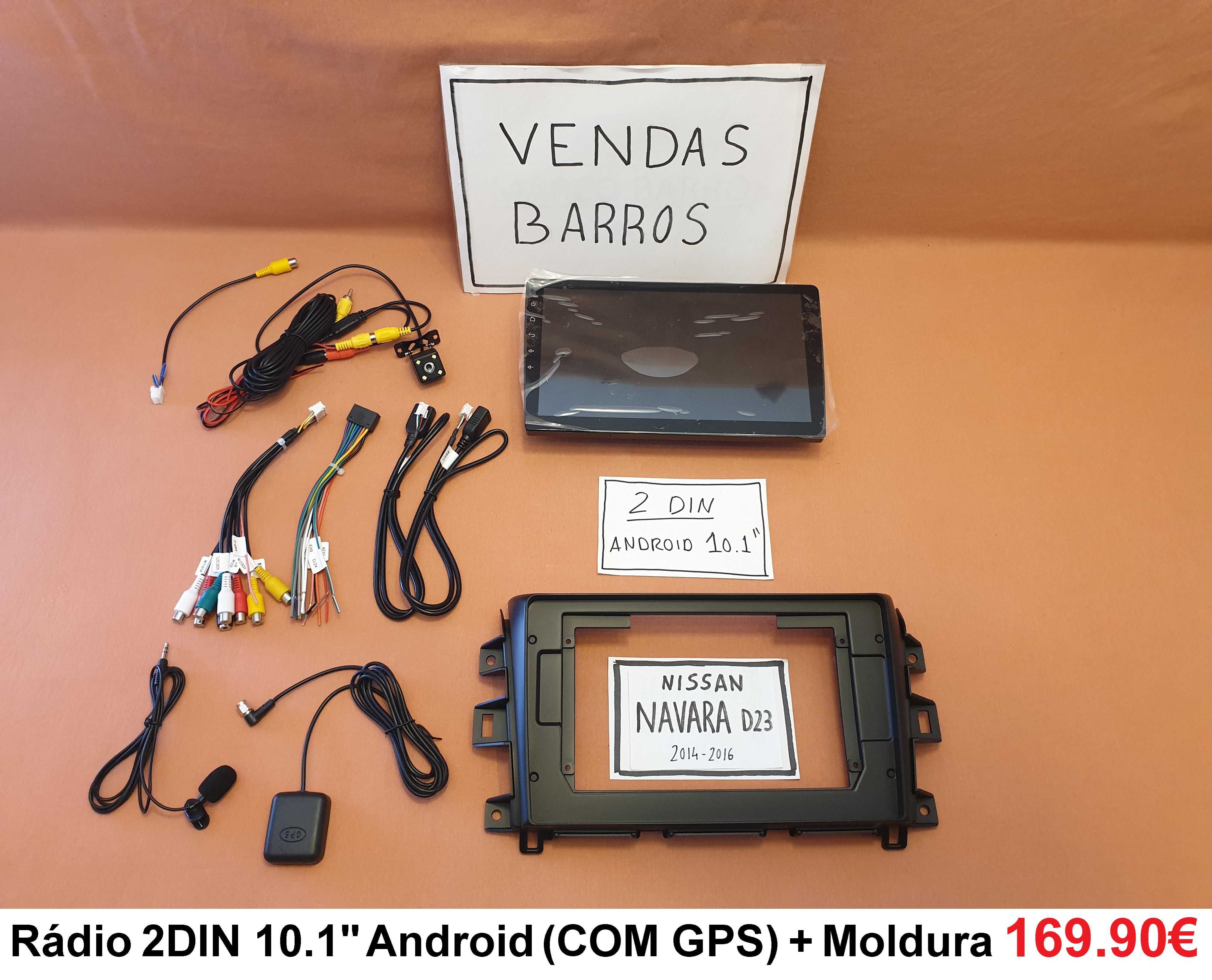 Rádio 2DIN • Nissan NAVARA • D40 / D23 / NP300 • Android 4+32GB
