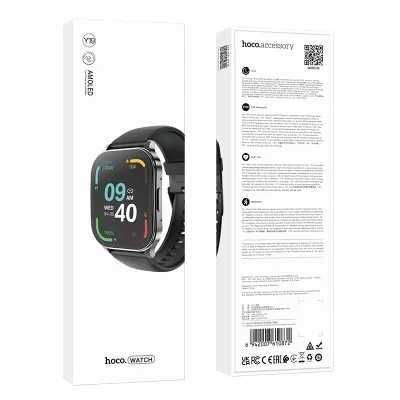 Zegarek inteligentny Smartwatch Y19 Pro AMOLED połączenia z zegarka