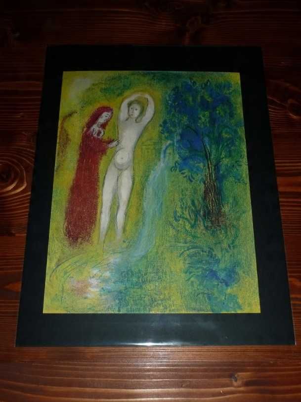 MARC CHAGALL - DAPHNIS CHLOE - Grafika #7 - 1977 r