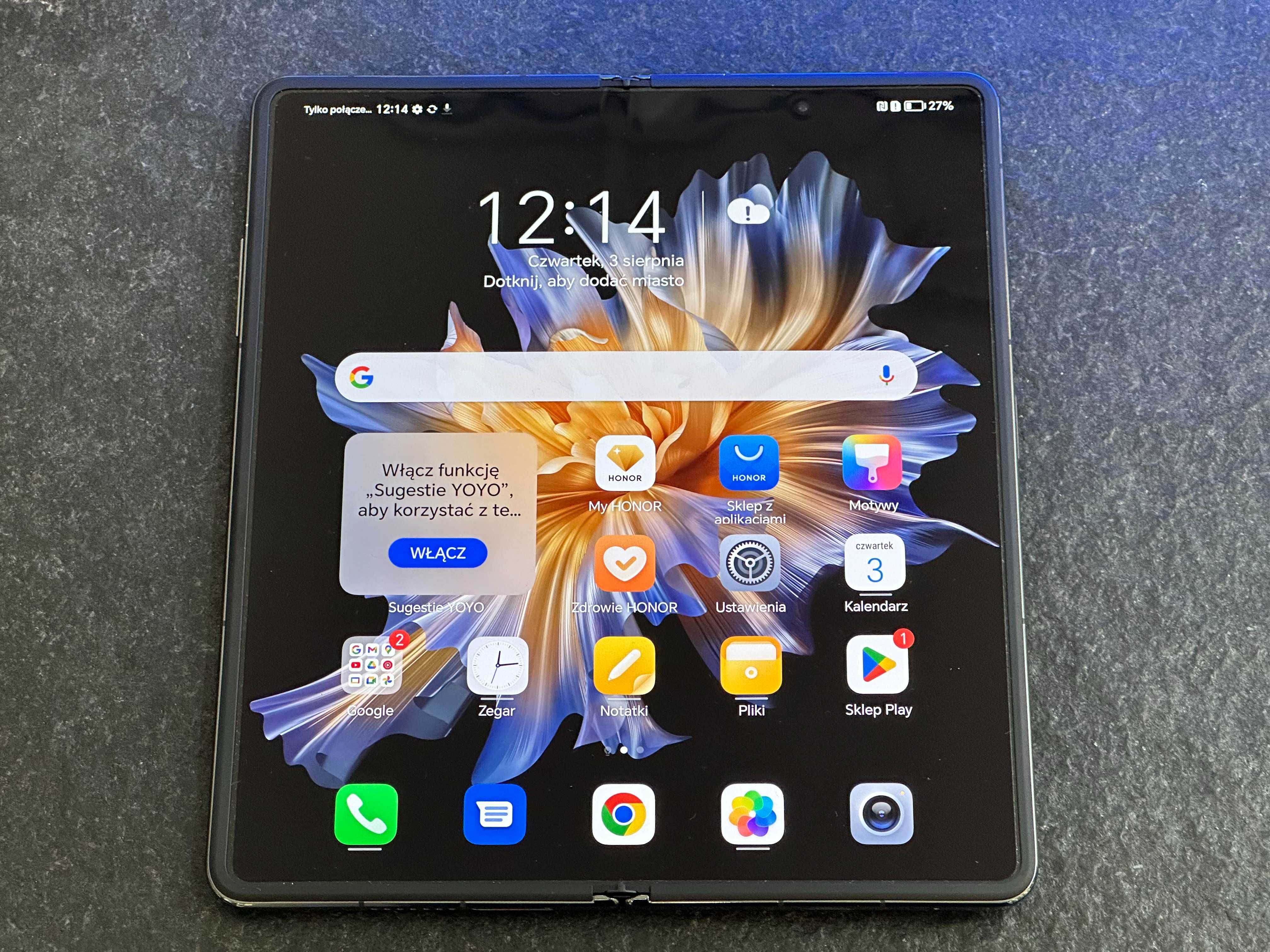 Smartfon HONOR Magic Vs 5G 12GB/512GB Czarny / RATY