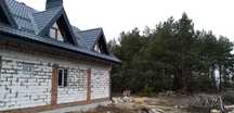 Продам дом в сосновом лесу 44сот новой постройки без внутренних робот