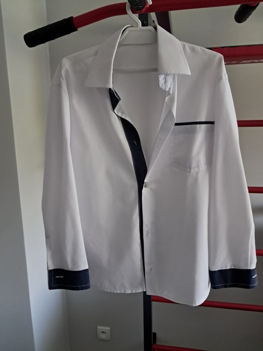 Koszula biała chlopięca