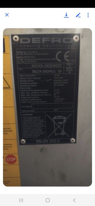 Piec na pelet 10kw z podajnikiem