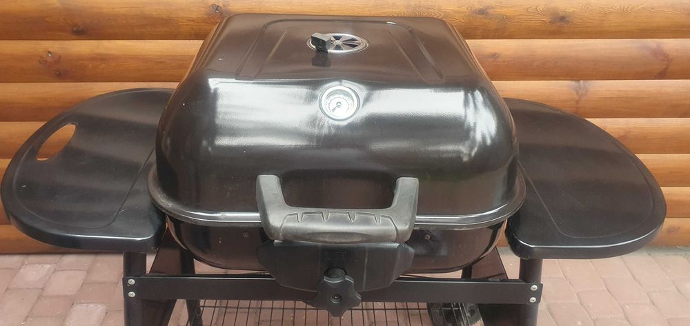 Grill ogrodowy duży weglowy