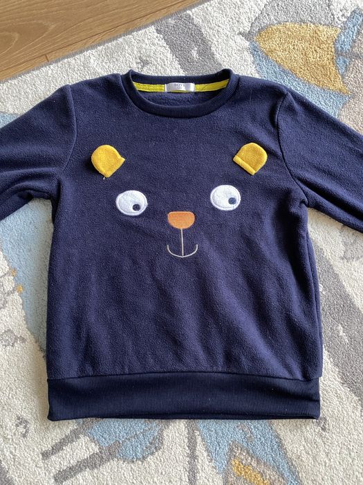 Bluza polar r. 122 cm granatowa