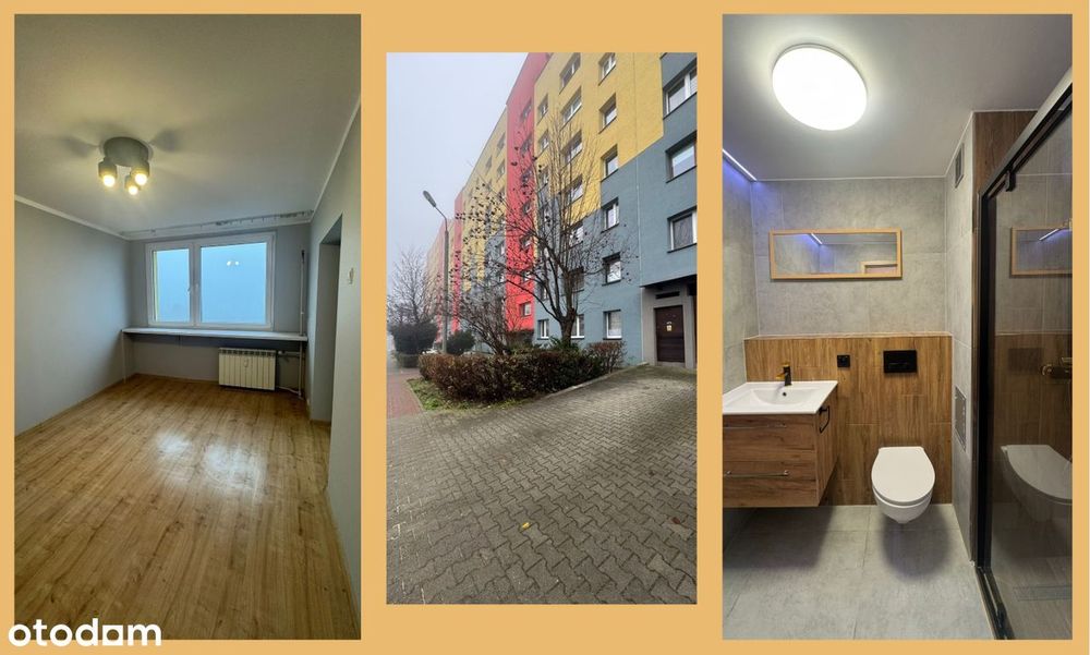 kawalerka gotowa do zamieszkania - niski czynsz! -  MYDLICE