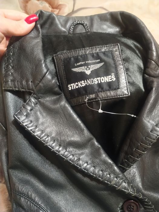 Продам шкіряний піджак