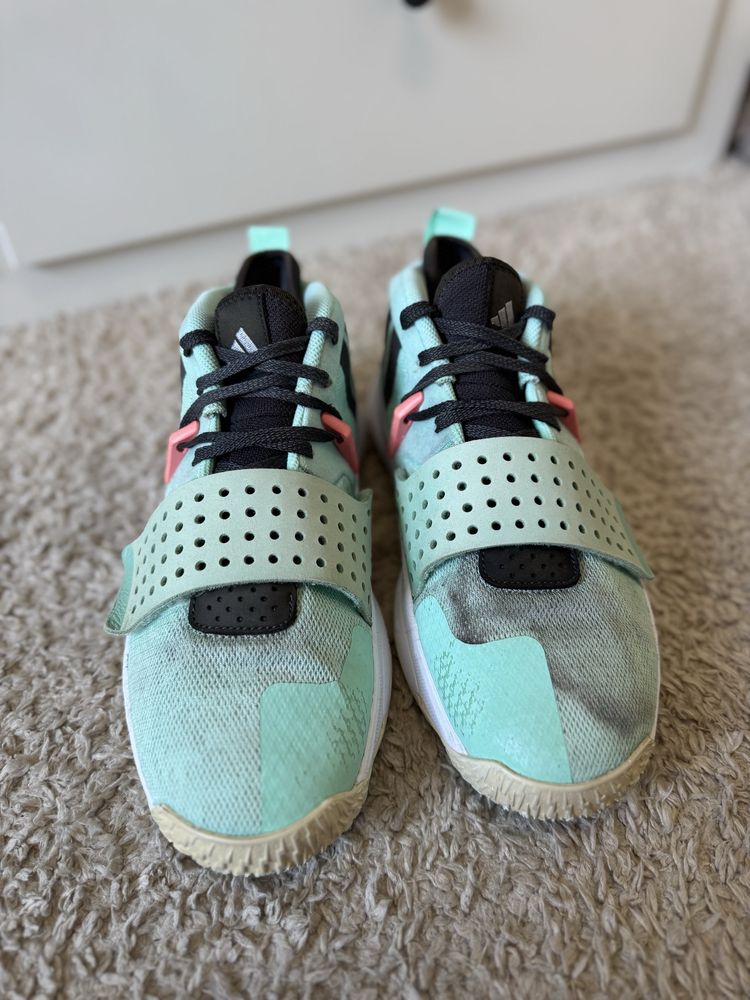Buty sportowe do koszykówki Adidas Dame 8 extply Pulse Mint