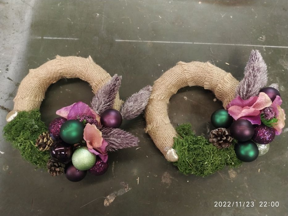 Wianek świąteczny mały