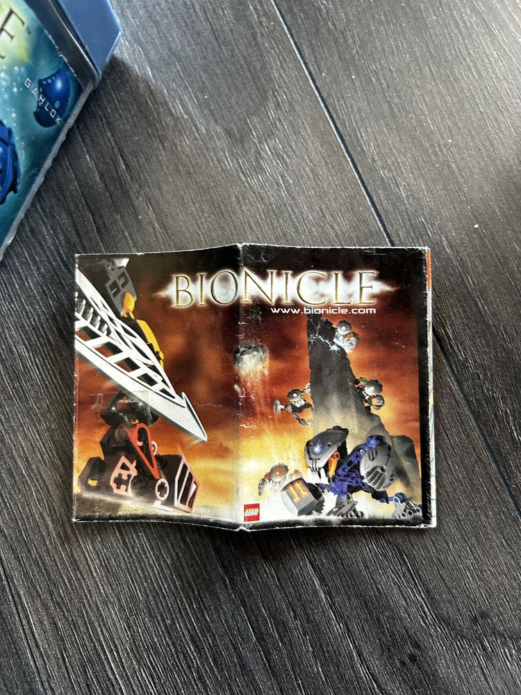 Lego technic bionicle gahlock 2002 caly zestaw