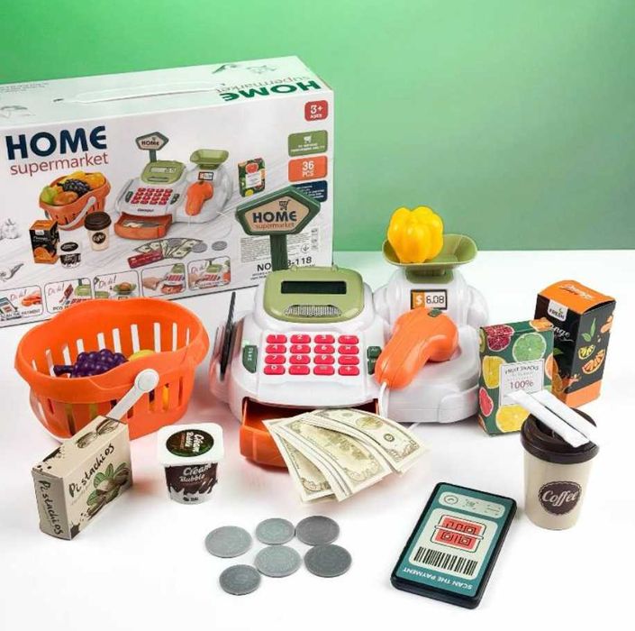 дитячий касовий апарат іграшки для продавців і покупців дитяча іграшка
