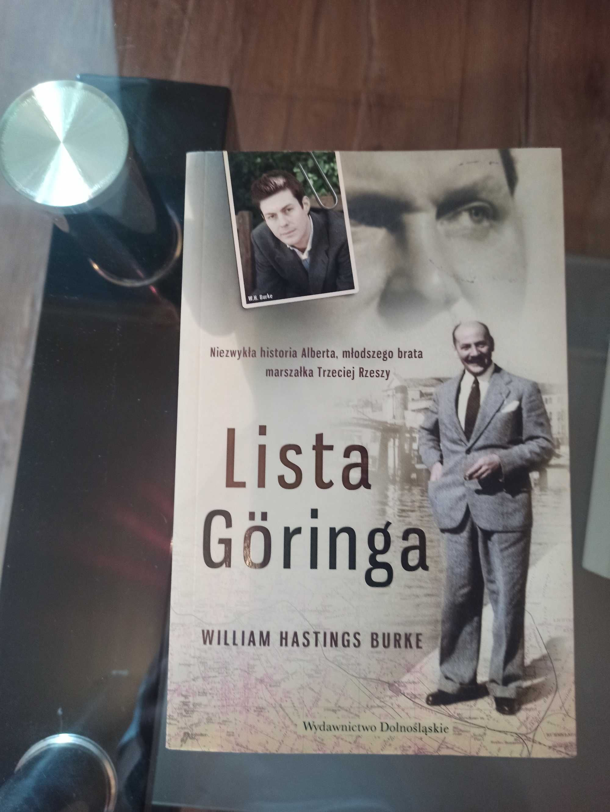 Książka Williama Hastings'a Burke "Lista Goringa"