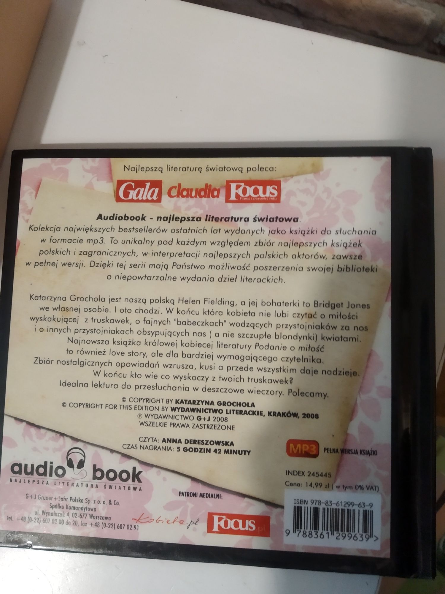 Katarzyna Grochola Podanie o miłość audiobook