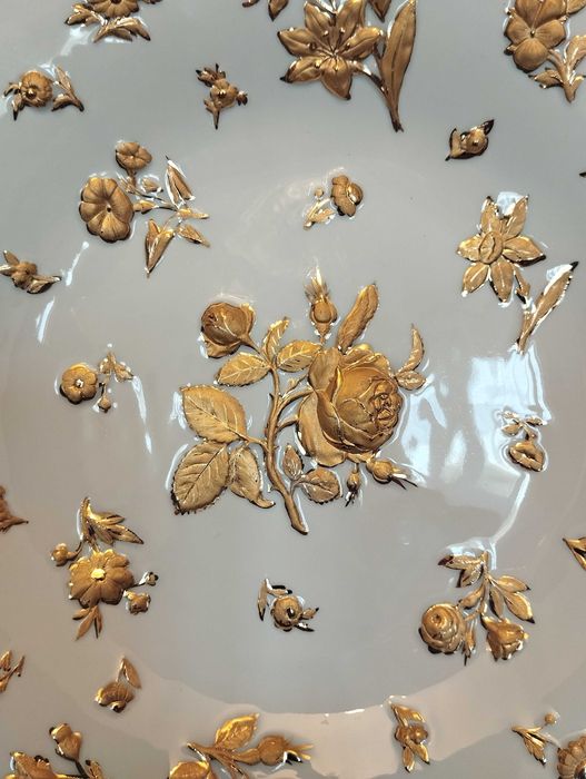 Miśnia duża piękna patera.