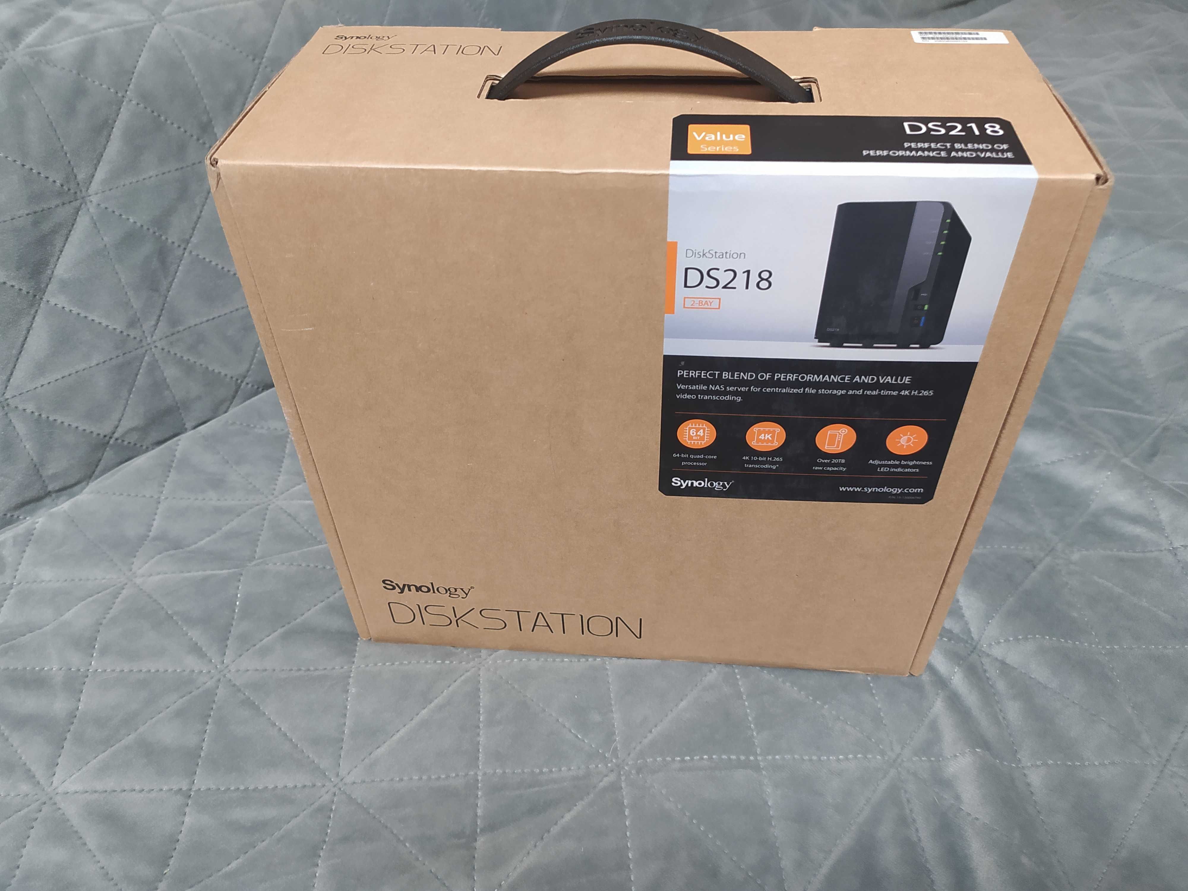Мережеве сховище Synology DS218 NAS