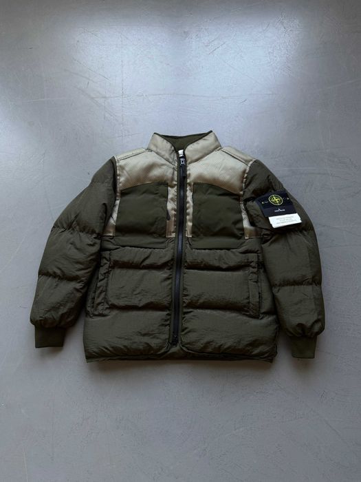Stone Island Nylon Mix Fabrics Down-Tc