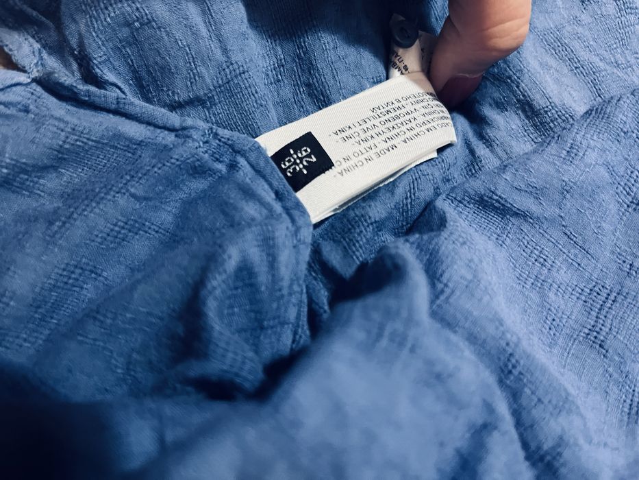 Koszula niebieska damska bawelniana rozm S Massimo Duti