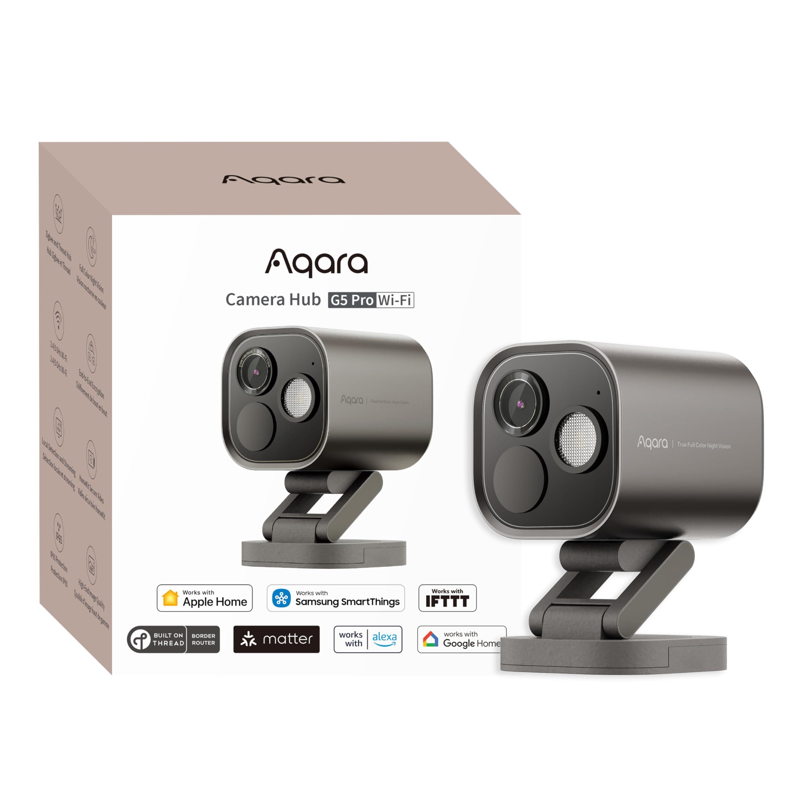 Aqara 4MP Kamera G5 Pro WiFi Zewnętrzna Kamera Bezpieczeństwa