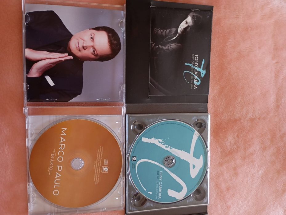 2 cds originais Marco Paulo e Tony Carreira