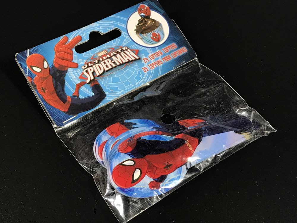 Pikery do babeczek Spider-Man Księżniczka NOWE