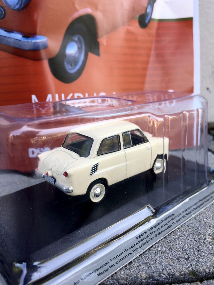 Czasopismo-MIKRUS MR-300 #111-auta PRL,model,autka,kolekcja,deagostini